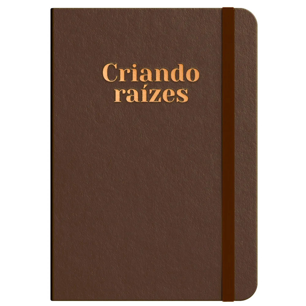 Moleskine | Criando Raízes | Bronze | Viviane Martinello Moleskine | Criando Raízes | Bronze | Viviane Martinello