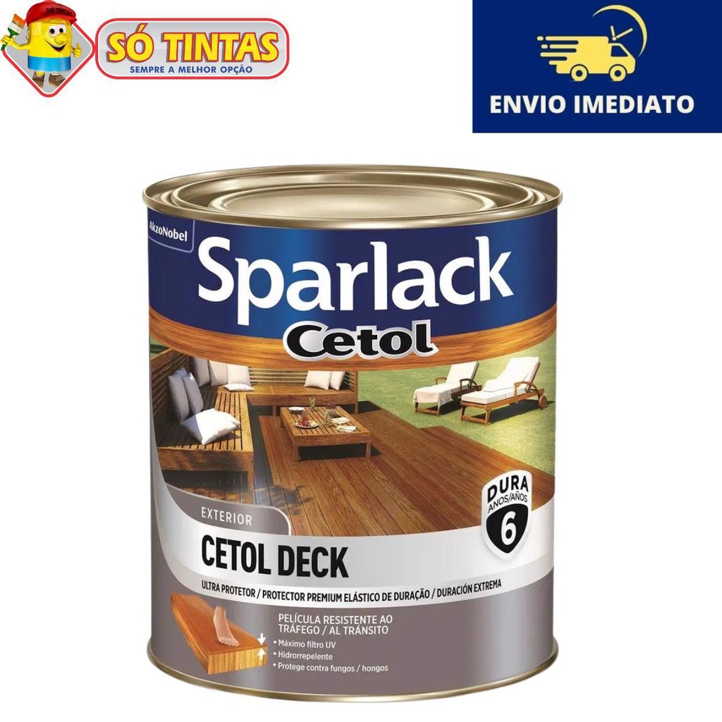 Verniz Cetol Deck Semibrilho Natural Ultra Protetor 900ml – Sparlack Verniz Cetol Deck Semibrilho Natural Ultra Protetor 900ml – Sparlack