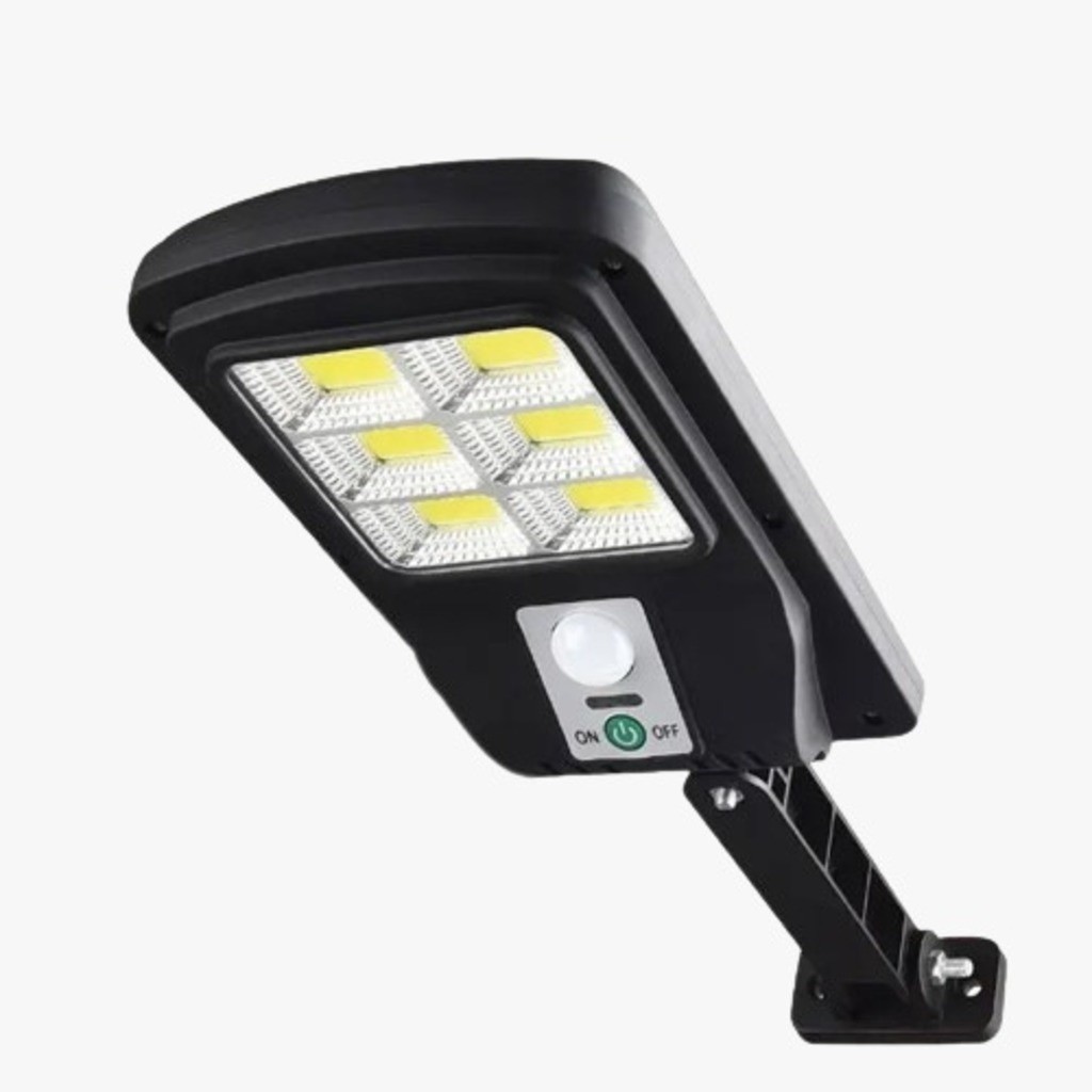 Luminária Solar De Parede C/ Sensor De Movimento 3 Funções