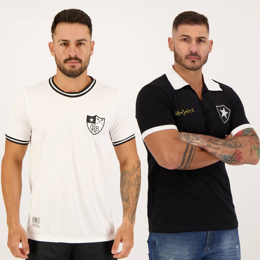Kit de 2 Camisas Botafogo Retrô Kit de 2 Camisas Botafogo Retrô