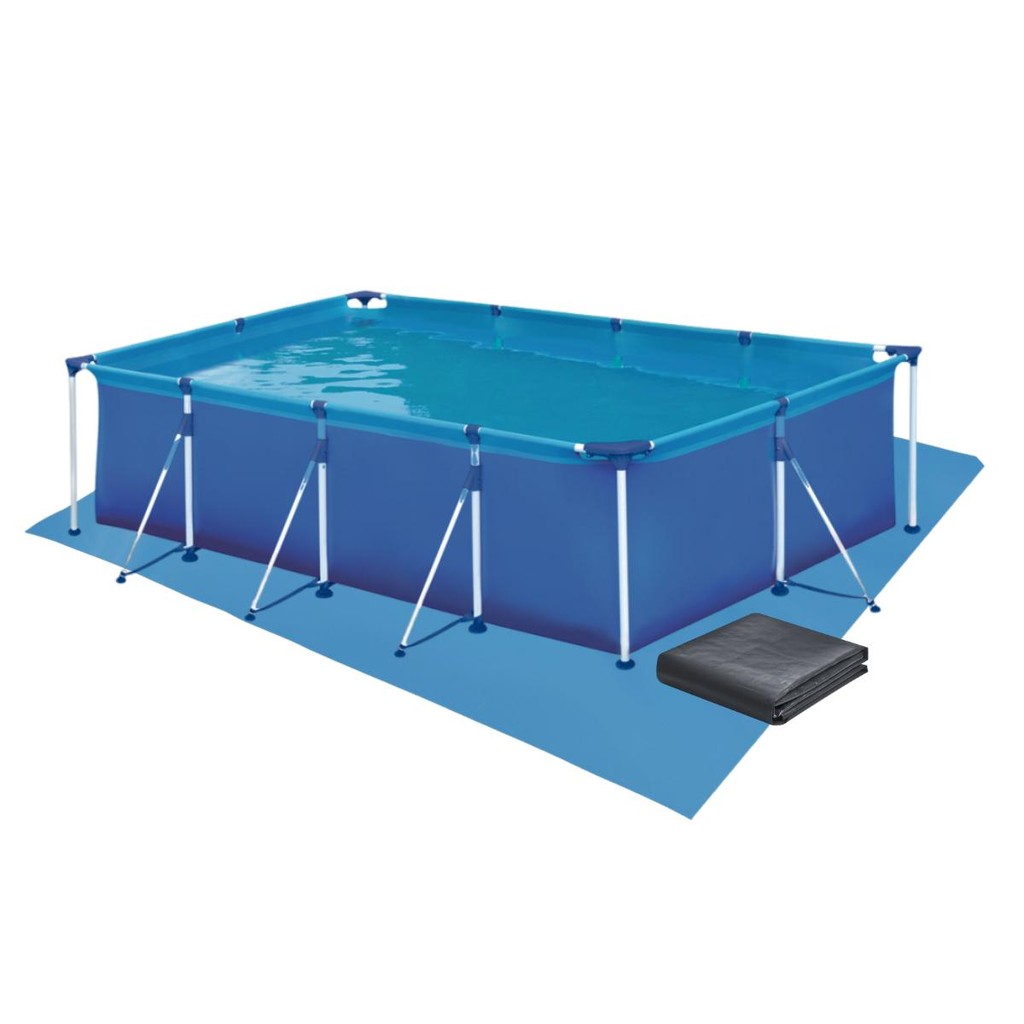 Piscina Retangular 5000 Litros Capa e Forro Premium Mor Piscina Retangular 5000 Litros Capa e Forro Premium Mor