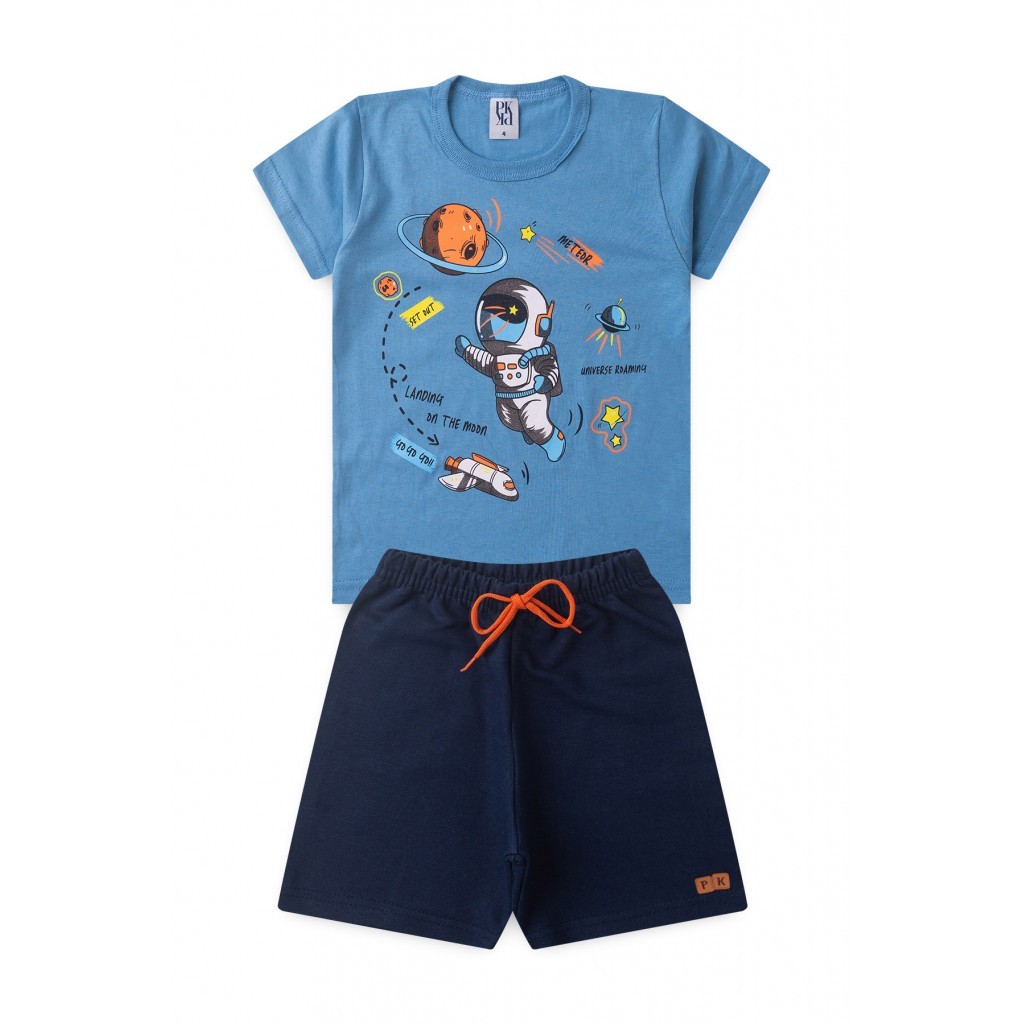 Conjunto Masculino Infantil Pouso Na Lua Conjunto Masculino Infantil Pouso Na Lua