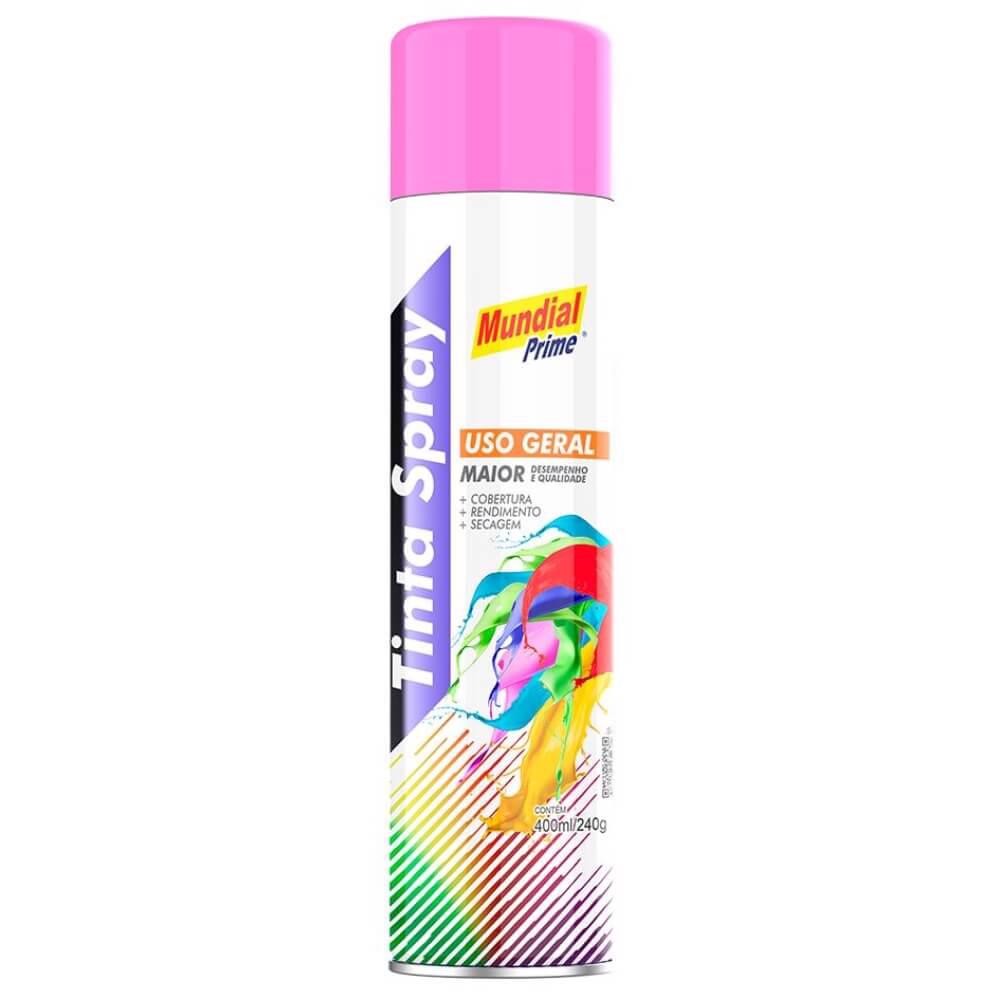 Tinta Spray 400ml Rosa AE01000075 MUNDIAL PRIME Tinta Spray 400ml Rosa AE01000075 MUNDIAL PRIME