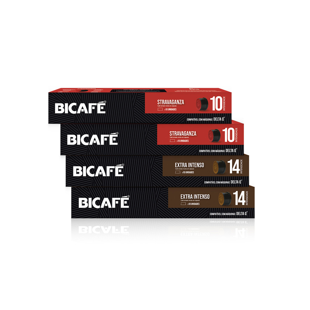 Kit 40 Cápsulas De Café Bicafé Compativel Máquinas Delta Q Kit 40 Cápsulas De Café Bicafé Compativel Máquinas Delta Q