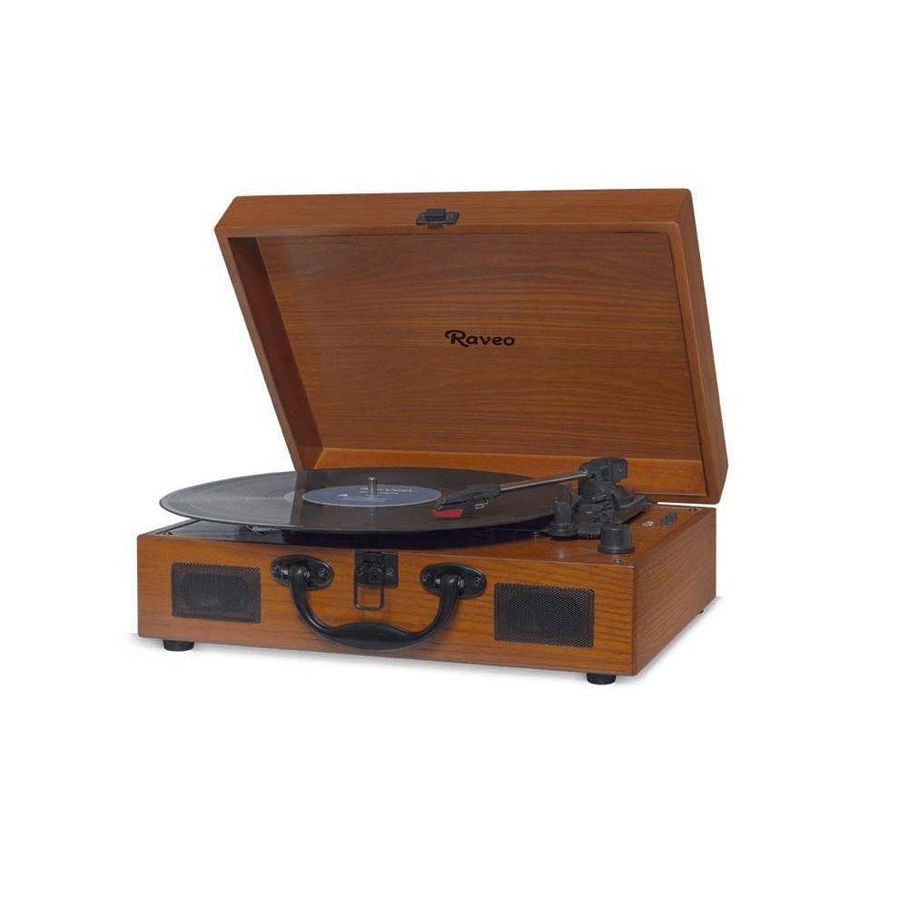 Vitrola Raveo Sonetto Wood 10W Bivolt Em Madeira com USB e Bluetooth Vitrola Raveo Sonetto Wood 10W Bivolt Em Madeira com USB e Bluetooth