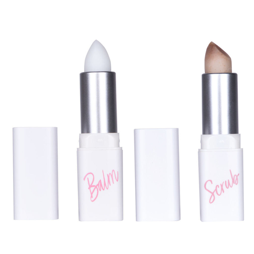 Kit Hidratante Para Lábios Lip Balm + Esfoliante Para Lábios Lip Scrub Ana Hickmann Kit Hidratante Para Lábios Lip Balm + Esfoliante Para Lábios Lip Scrub Ana Hickmann