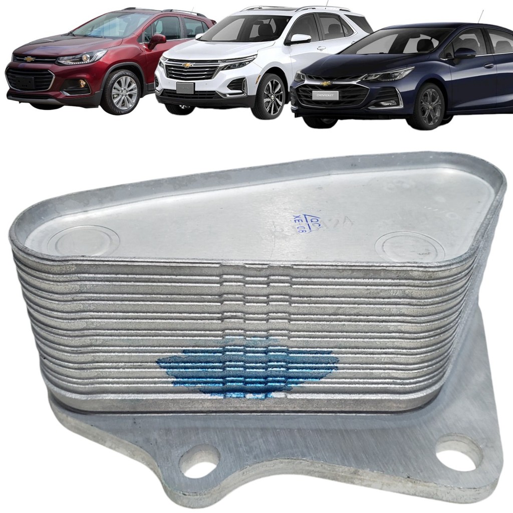 Radiador De Oleo Cruze Tracker Equinox 1.4 1.5 16v Turbo Ecotec 2016 A 2024 Radiador De Oleo Cruze Tracker Equinox 1.4 1.5 16v Turbo Ecotec 2016 A 2024