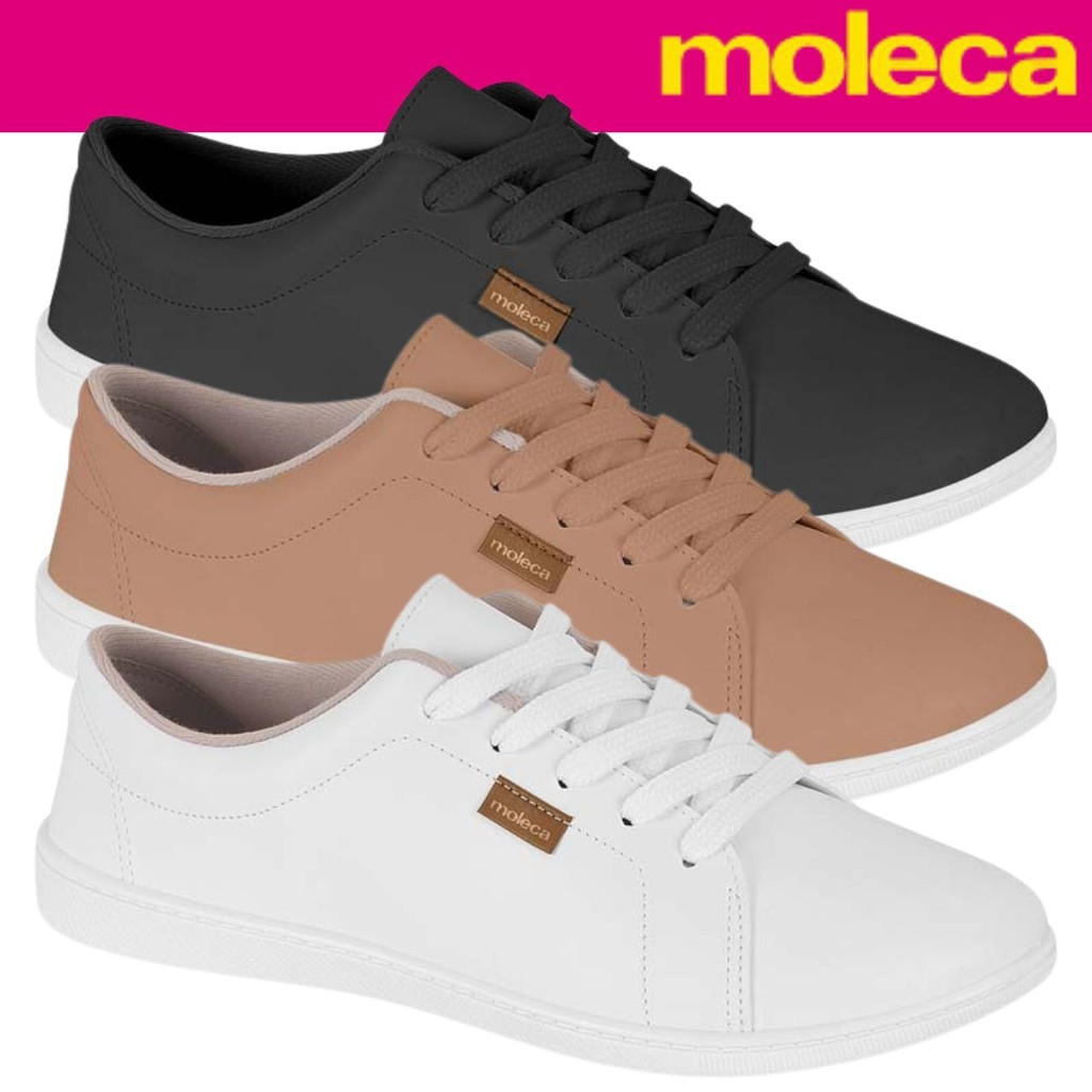 Tenis Feminino Moleca Casual Basico Conforto Trabalho Tenis Feminino Moleca Casual Basico Conforto Trabalho