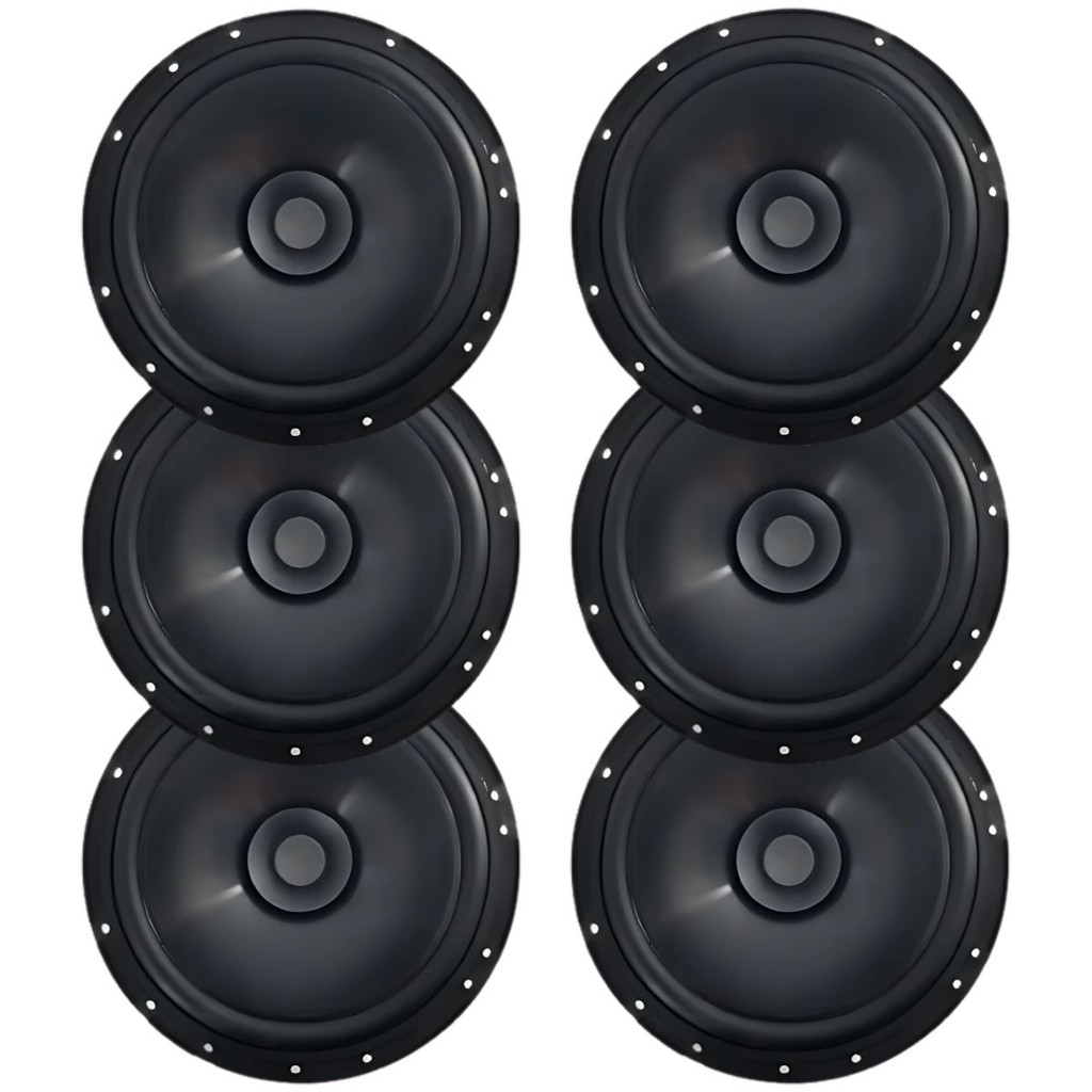Kit 6 Alto Falantes Bomber 6 50w Rms 4 Ohms Porta Carro Som Kit 6 Alto Falantes Bomber 6 50w Rms 4 Ohms Porta Carro Som