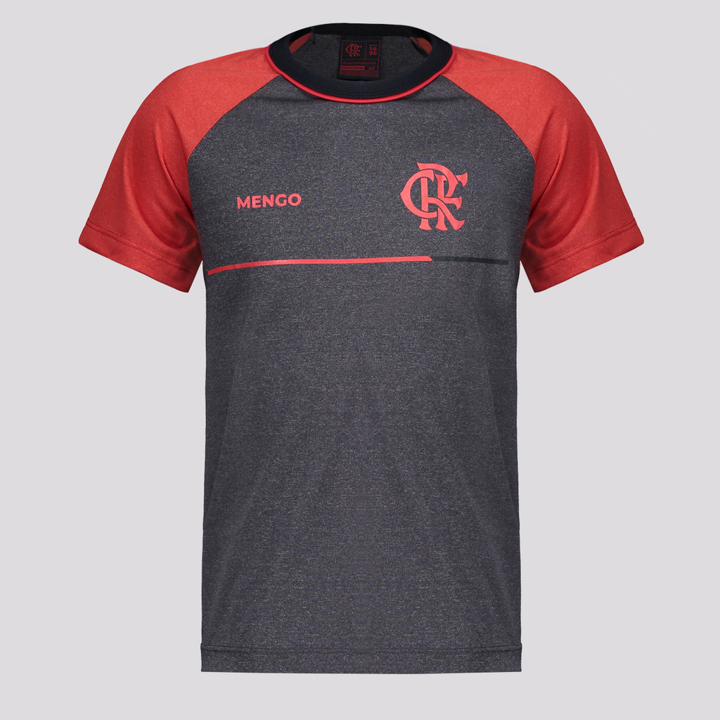 Camisa Flamengo Cesto Infantil Cinza Escuro Camisa Flamengo Cesto Infantil Cinza Escuro