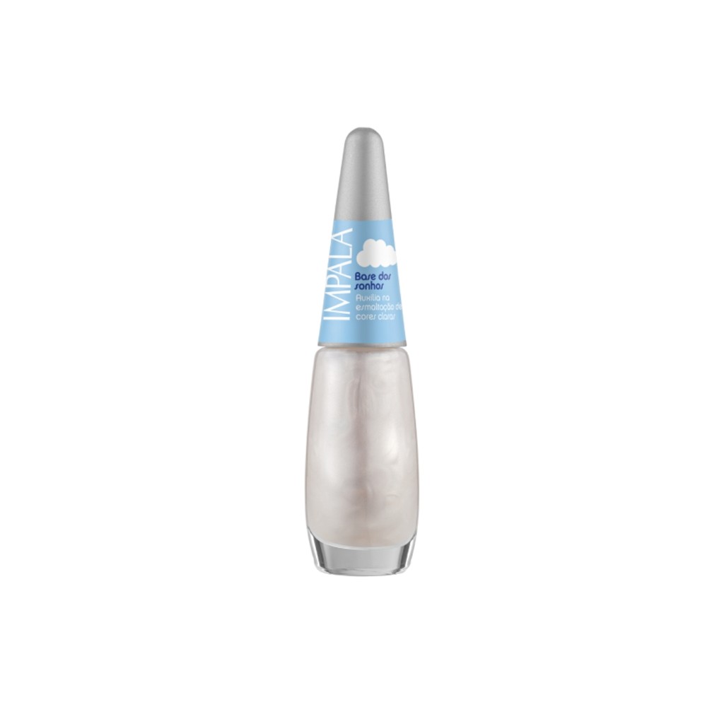 Esmalte Impala Base Dos Sonhos Perolado Cor Branca Para Unha