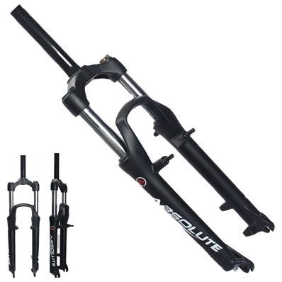Garfo Amortecedor Aro 26 Absolute Nero Ajuste Preload V-brake Disco 120mm Garfo Amortecedor Aro 26 Absolute Nero Ajuste Preload V-brake Disco 120mm