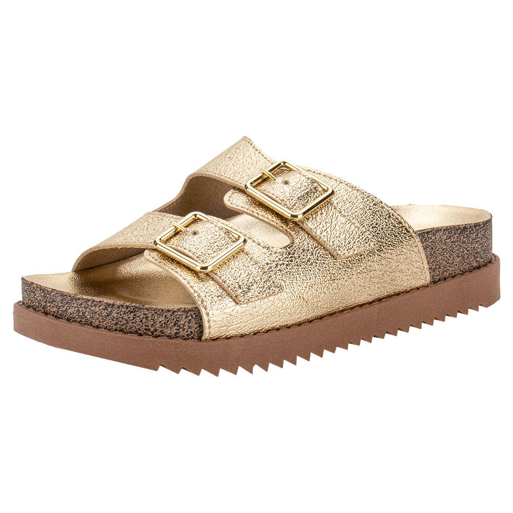 Sandália Feminina Conforto Moleca 5500105 Sandália Feminina Conforto Moleca 5500105