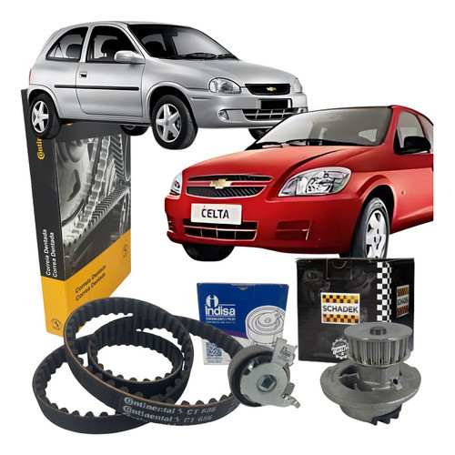 kit Correia Dentada Tensor Bomba D’Agua e Válvula Termostática – GM Corsa 1.0/1.4 8V – 2002 A 2012 kit Correia Dentada Tensor Bomba D’Agua e Válvula Termostática – GM Corsa 1.0/1.4 8V – 2002 A 2012