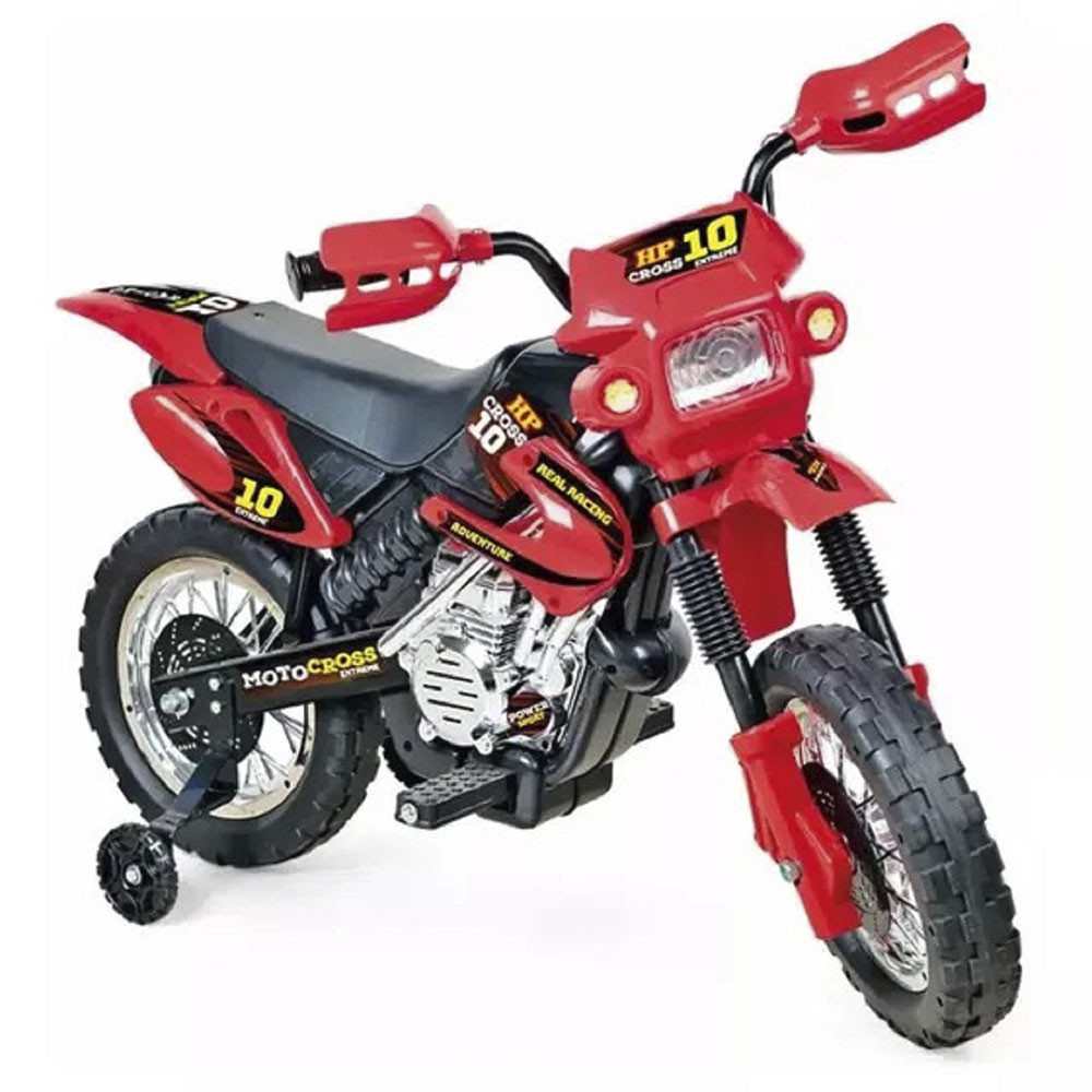Moto Elétrica Infantil Homeplay Motocross 6V 244 Moto Elétrica Infantil Homeplay Motocross 6V 244