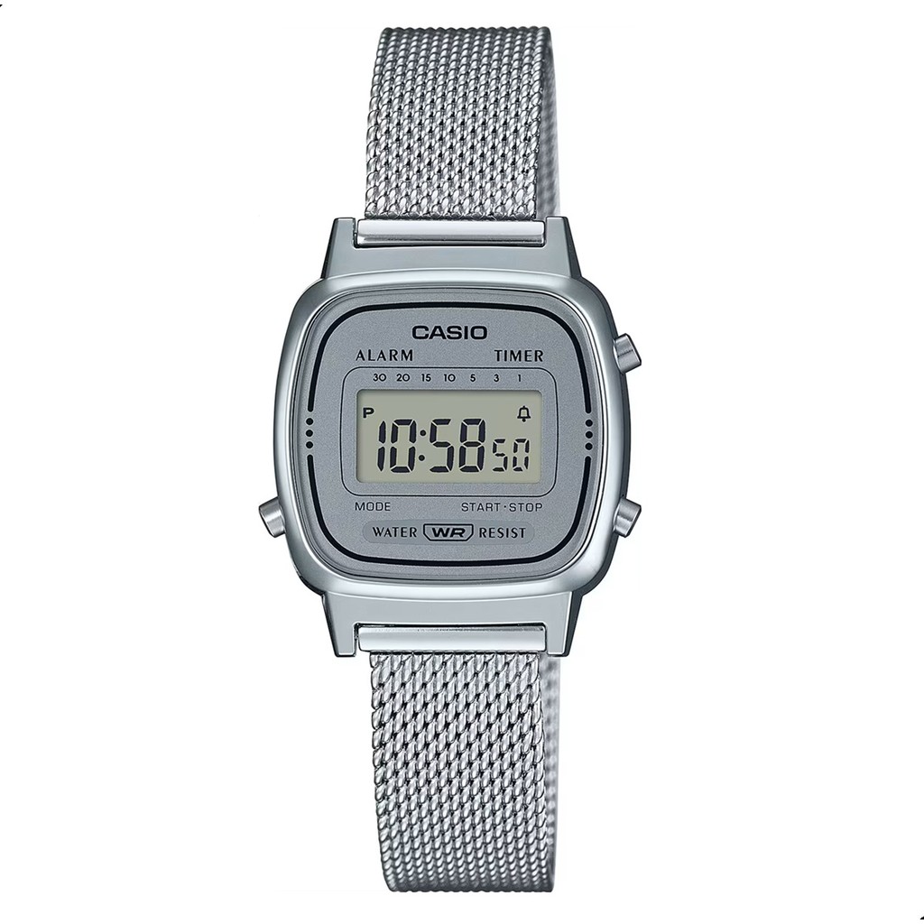 Relógio de Pulso Feminino Casio Digital Vintage Tendência Estilo Mulher Esposa LA670WEM-7DF Relógio de Pulso Feminino Casio Digital Vintage Tendência Estilo Mulher Esposa LA670WEM-7DF