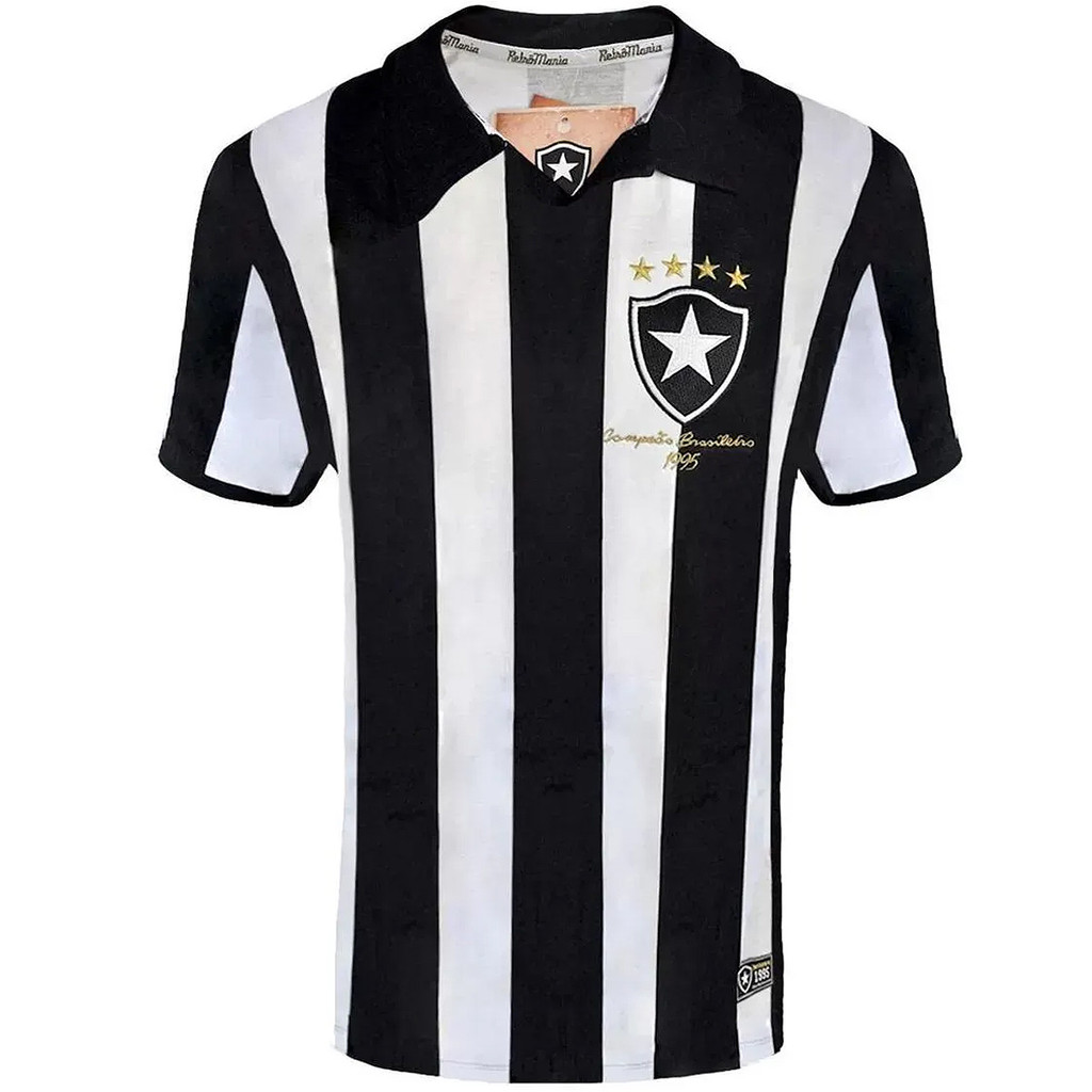 Camisa Botafogo Retrô 1995 Masculina Oficial Camisa Botafogo Retrô 1995 Masculina Oficial