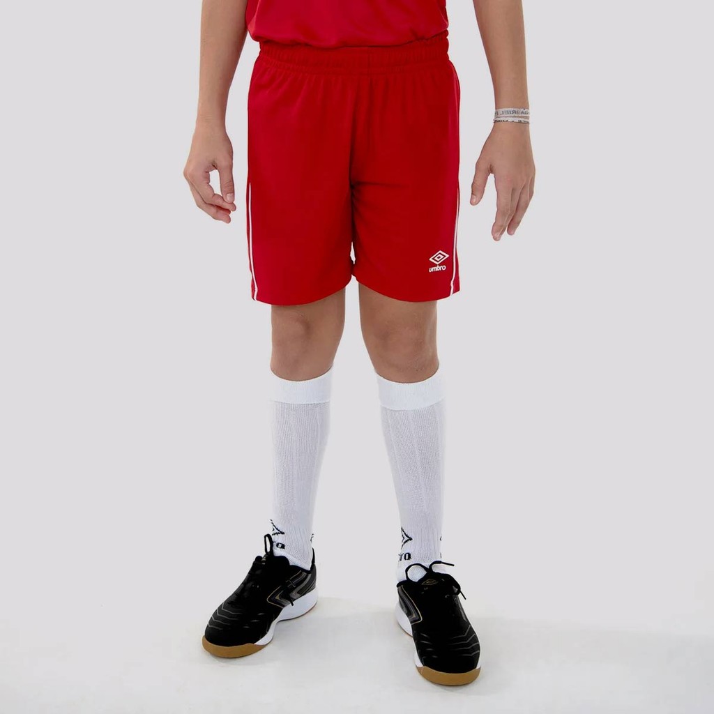 Calção Umbro Twr Pipe Juvenil Vermelho Calção Umbro Twr Pipe Juvenil Vermelho