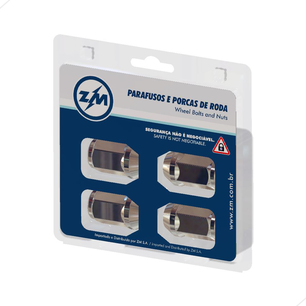 Kit Porca de Roda – Ranger 1994 a 2012 ZM4110260 Kit Porca de Roda – Ranger 1994 a 2012 ZM4110260