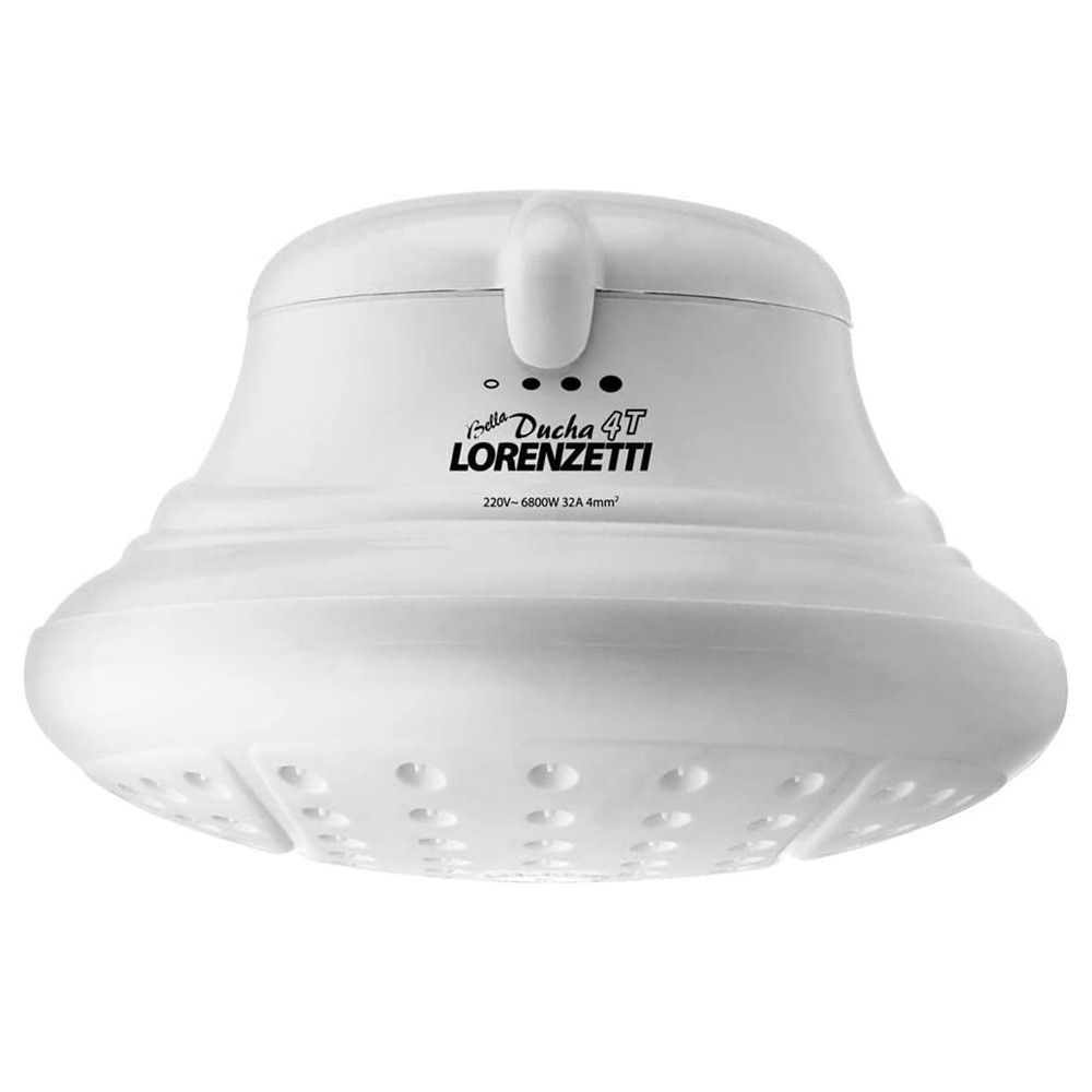 Chuveiro Bella Ducha 4 Temperatura Branco Elétrico Solar Lorenzetti Chuveiro Bella Ducha 4 Temperatura Branco Elétrico Solar Lorenzetti