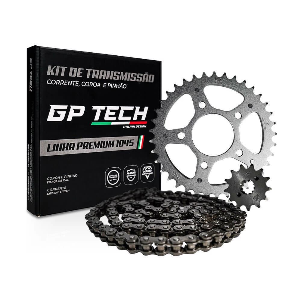 KIT TRANSMISSÃO RELAÇÃO PREMIUM GP TECH CROSSER 150 S/ RETENTOR KIT TRANSMISSÃO RELAÇÃO PREMIUM GP TECH CROSSER 150 S/ RETENTOR