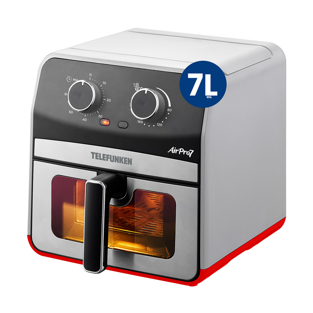 Air Fryer Telefunken Air Pro 7 Fritadeira Sem Óleo 7L 1700W Air Fryer Telefunken Air Pro 7 Fritadeira Sem Óleo 7L 1700W