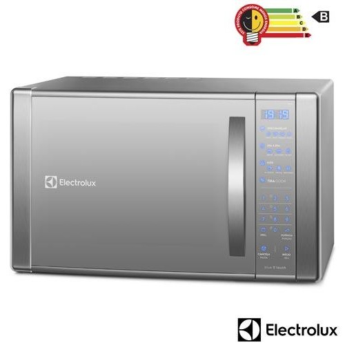 Micro-ondas Electrolux com 31 Litros de Capacidade e Grill Prata – ME41X Micro-ondas Electrolux com 31 Litros de Capacidade e Grill Prata – ME41X