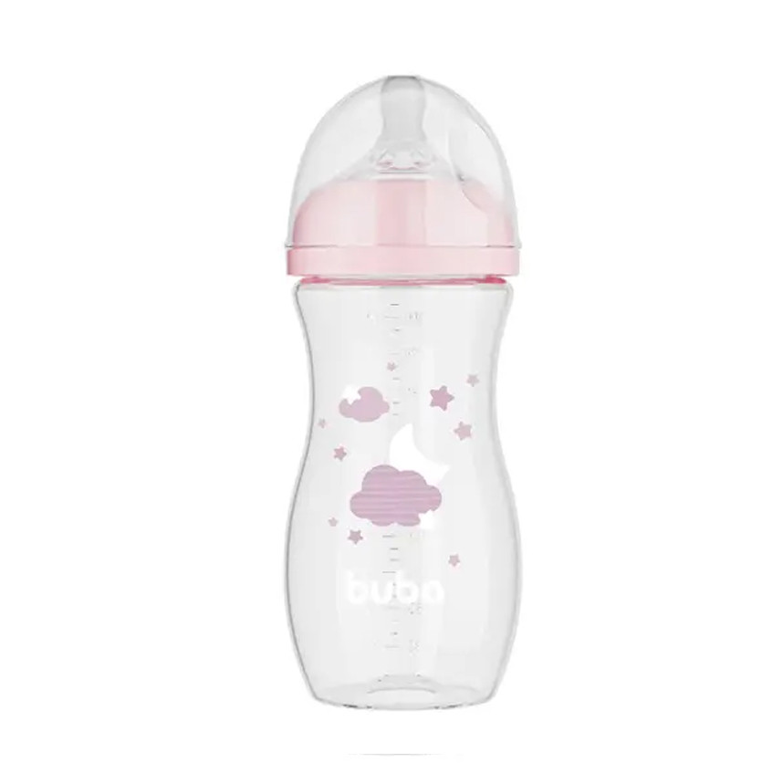Mamadeira Buba Easy Flow Bico Fluxo 3 Nuvem 330ml Mamadeira Buba Easy Flow Bico Fluxo 3 Nuvem 330ml