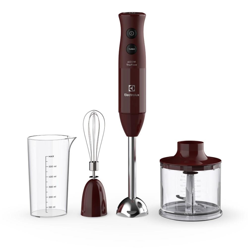 Mixer 3 em 1 Electrolux Vermelho Escuro 600W Haste em Inox e Tecnologia TruFlow (EIB21) Mixer 3 em 1 Electrolux Vermelho Escuro 600W Haste em Inox e Tecnologia TruFlow (EIB21)