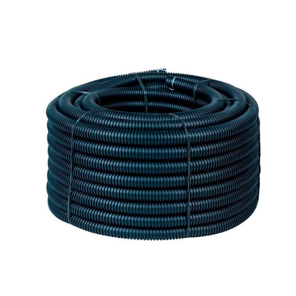 Conduite 1/2 Corrugado Eletroduto Reforcado Preto 50 Metros Dual Conduite 1/2 Corrugado Eletroduto Reforcado Preto 50 Metros Dual