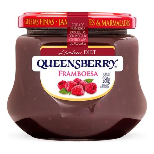 Queensberry Geleia Diet Framboesa 280G Queensberry Geleia Diet Framboesa 280G