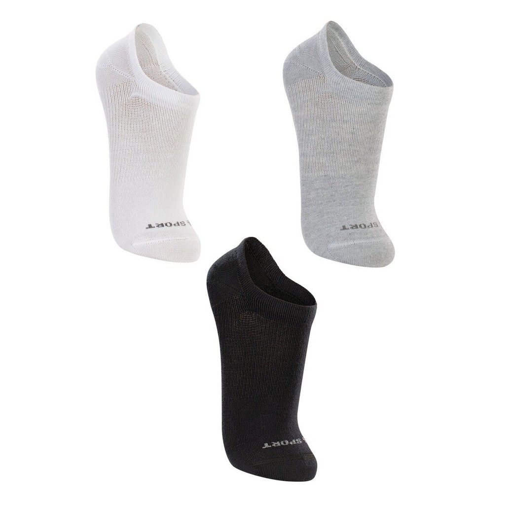 Kit 3 Pares de Meias Esportiva Invisível Lupo 3170-089 Kit 3 Pares de Meias Esportiva Invisível Lupo 3170-089