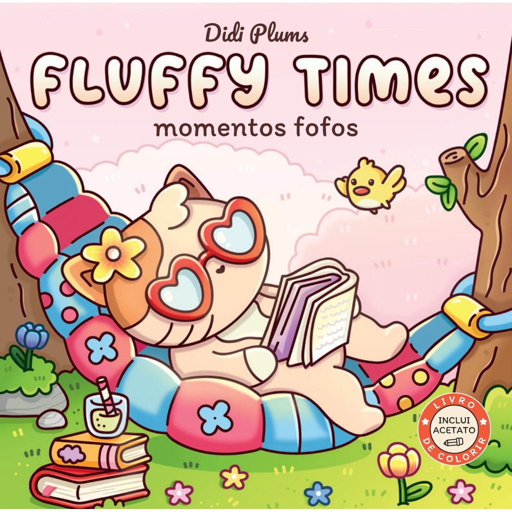 Momentos fofos – Livro de colorir Fluffy Times – Livro 2 Momentos fofos – Livro de colorir Fluffy Times – Livro 2