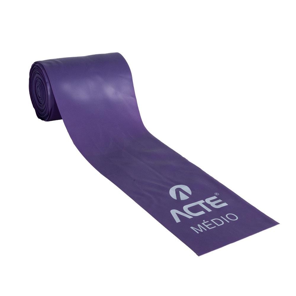 Faixa Exercícios Média TPE T276 Roxo Acte Faixa Exercícios Média TPE T276 Roxo Acte