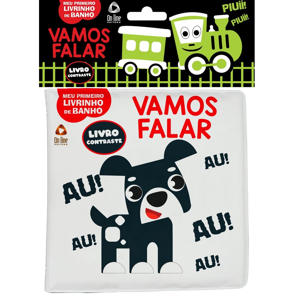 Meu Primeiro Livrinho Contraste de Banho – Cachorrinho Meu Primeiro Livrinho Contraste de Banho – Cachorrinho
