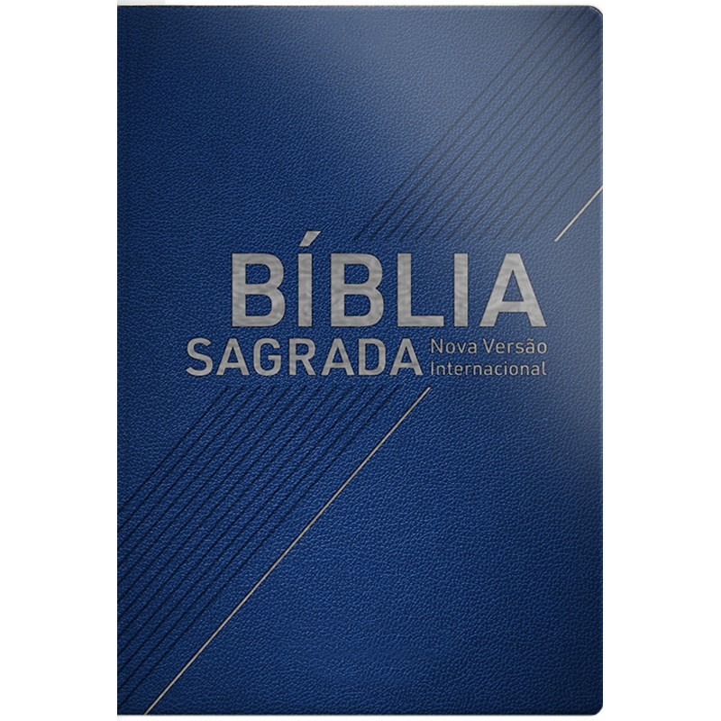 Bíblia Sagrada | NVI | Letra Grande | Capa Luxo Azul Bíblia Sagrada | NVI | Letra Grande | Capa Luxo Azul
