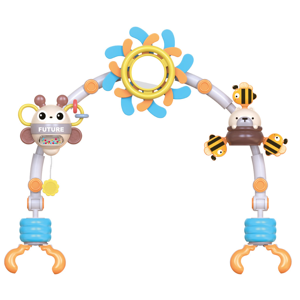 Móbile Chocalho Bebê Carrinho Berço Cadeirinha Bee Maxi Baby Móbile Chocalho Bebê Carrinho Berço Cadeirinha Bee Maxi Baby
