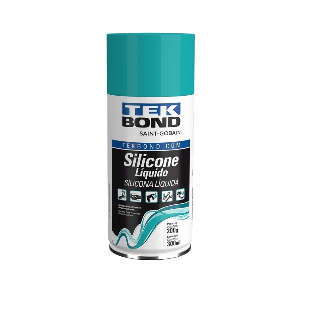 Tekspray Silicone Spray 300 Ml P/pneus, Consoles,paineis.. Tekspray Silicone Spray 300 Ml P/pneus, Consoles,paineis..