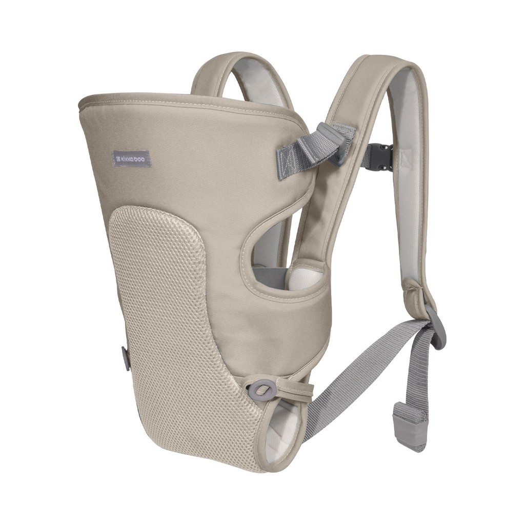 Canguru Myra Mesh para Bebês Beige KikkaBoo