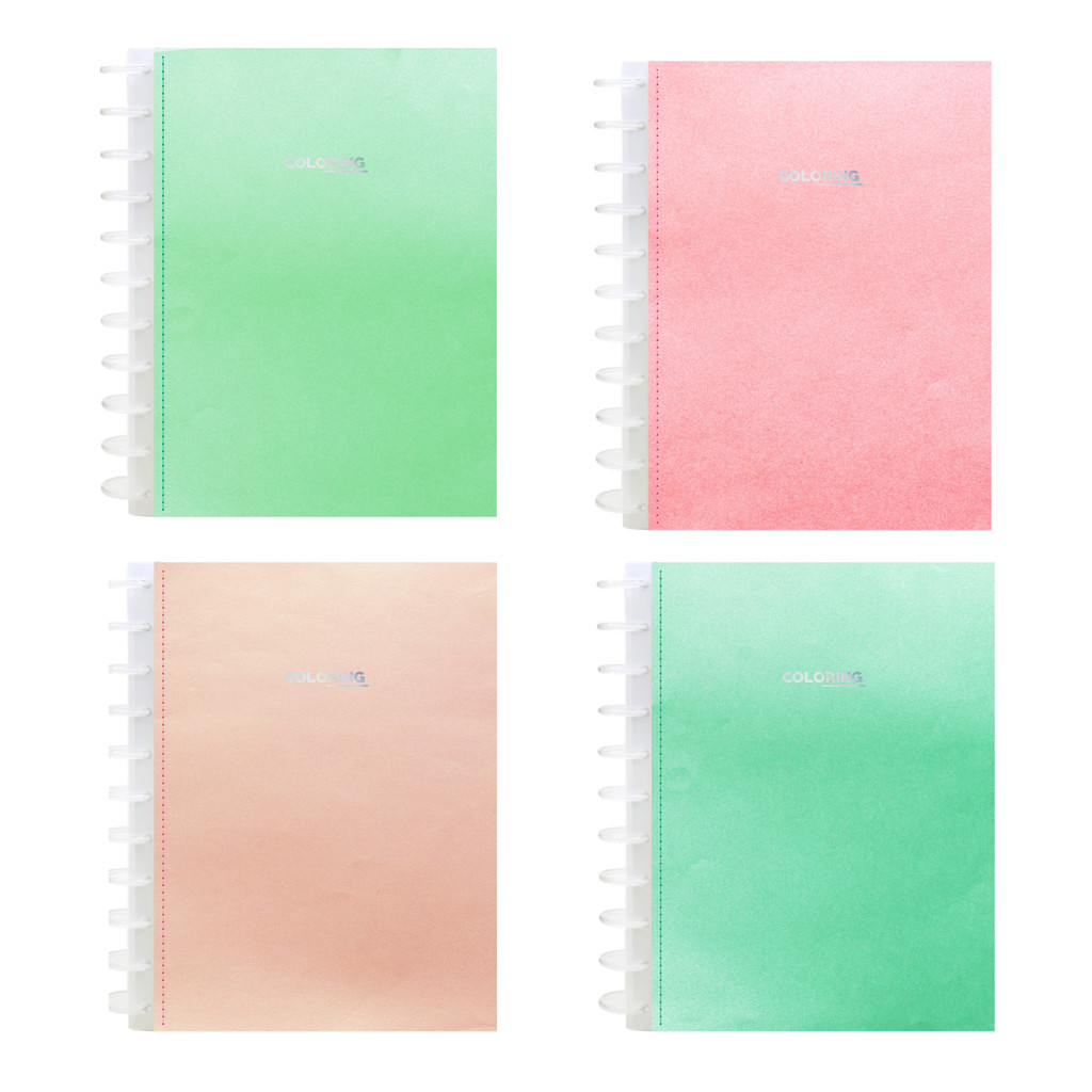 Caderno Tilidisco Capa Dura Universitário 01 Matérias 80 fls Coloring – KITDISC