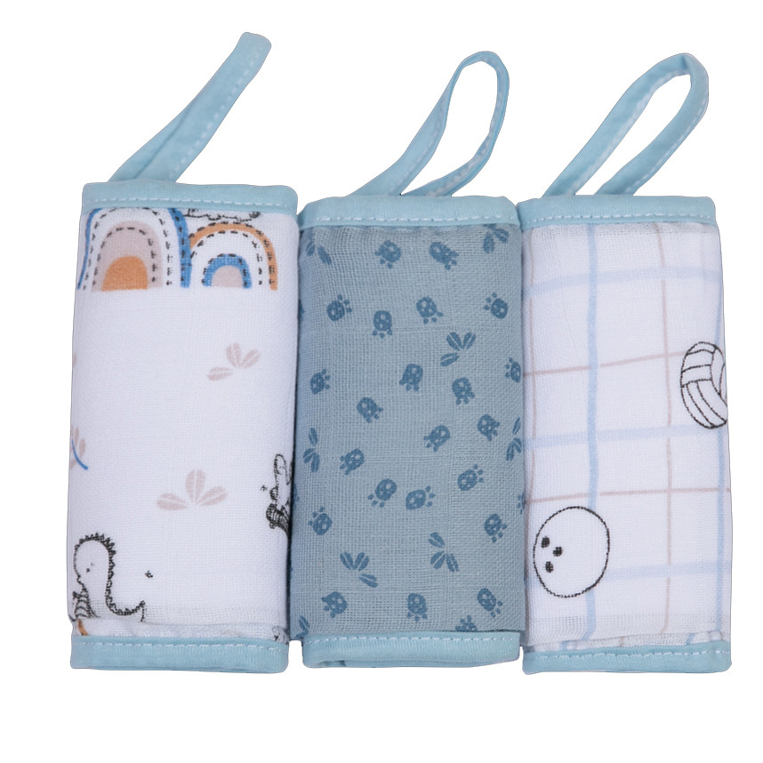 Kit Pano De Boca Papi Soft Estampado – 3 Peças Kit Pano De Boca Papi Soft Estampado – 3 Peças
