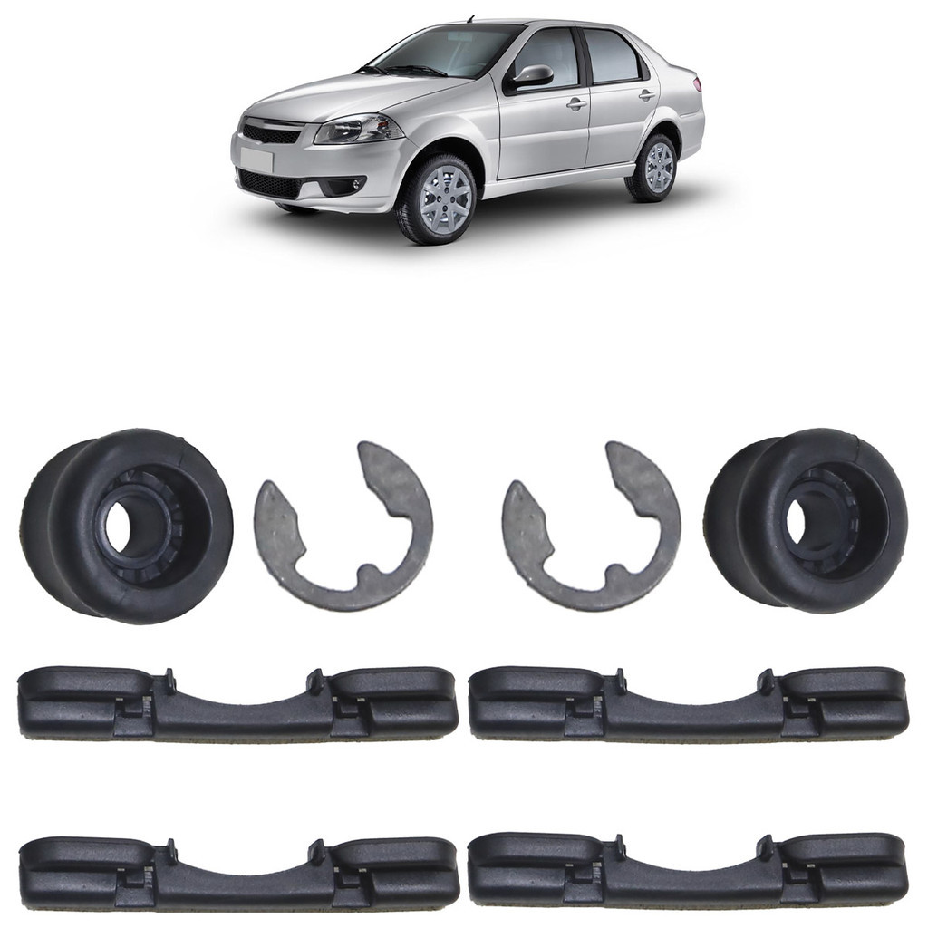 Kit Deslize Calço Reparo Banco Siena 1996 1997 1998 1999 2000 2001 2002 2003 2004 A 2015 8 Peças Kit Deslize Calço Reparo Banco Siena 1996 1997 1998 1999 2000 2001 2002 2003 2004 A 2015 8 Peças