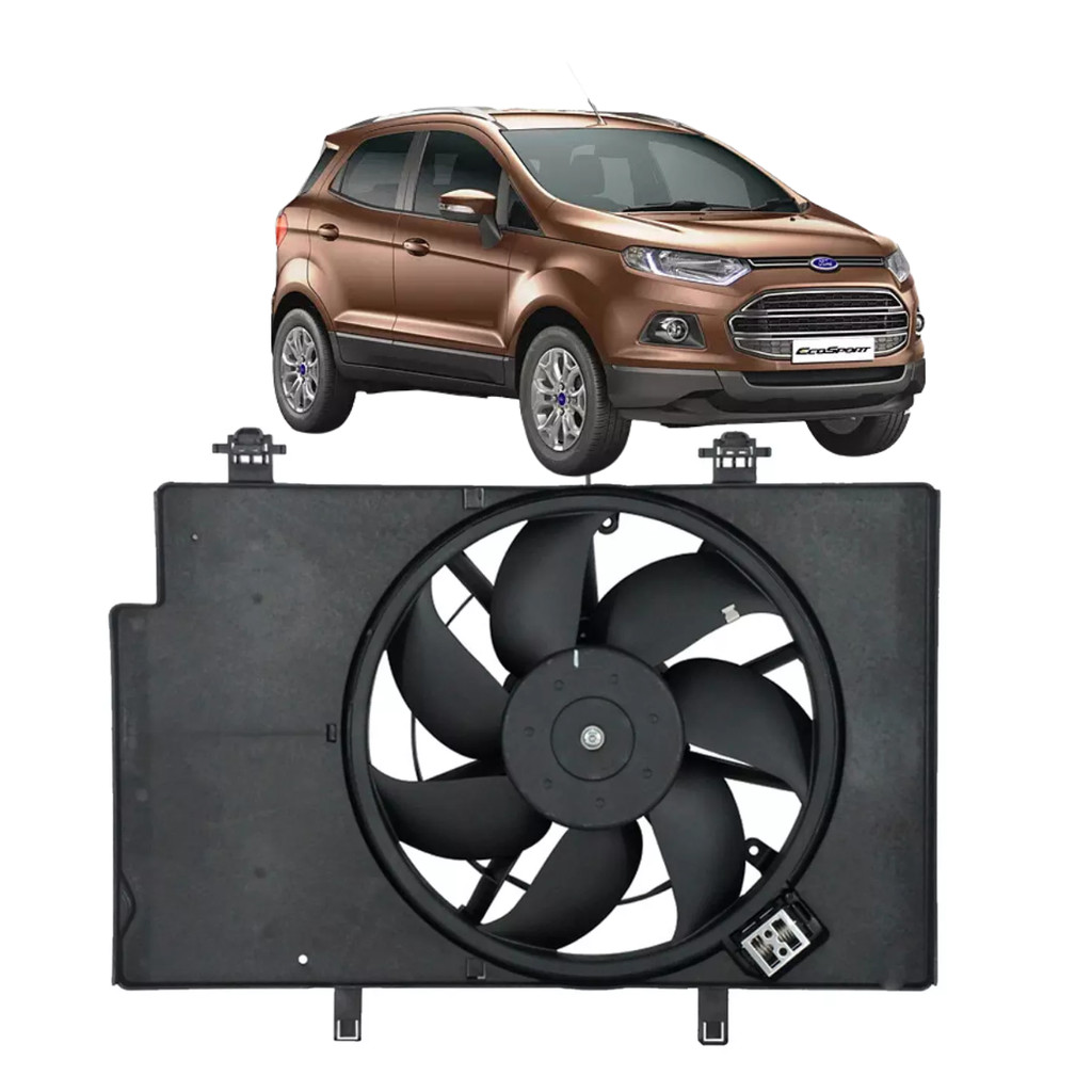Eletroventilador Eurus Ford Ecosport 1.6 2.0 2012 2013 2014 2015 2016 2017 Com ar