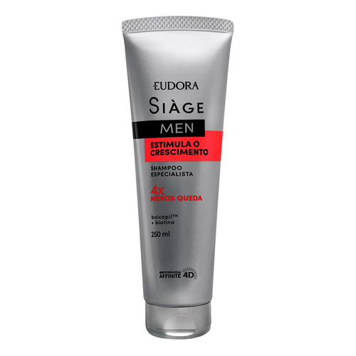 Shampoo Estimula O Crescimento Siage Men 250ml – Eudora Shampoo Estimula O Crescimento Siage Men 250ml – Eudora