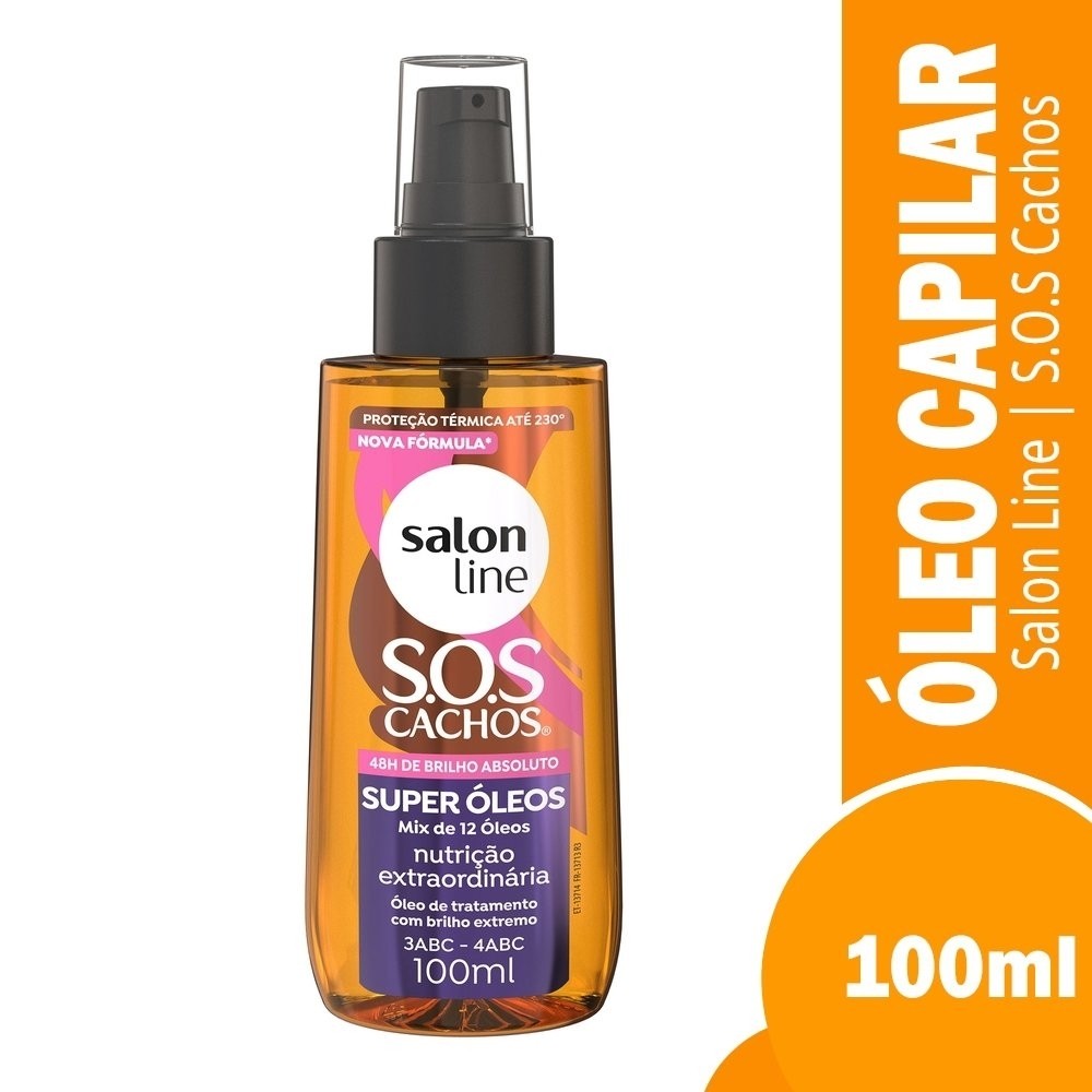 Óleo Capilar Salon Line SOS Cachos Super Óleos 100ml Óleo Capilar Salon Line SOS Cachos Super Óleos 100ml