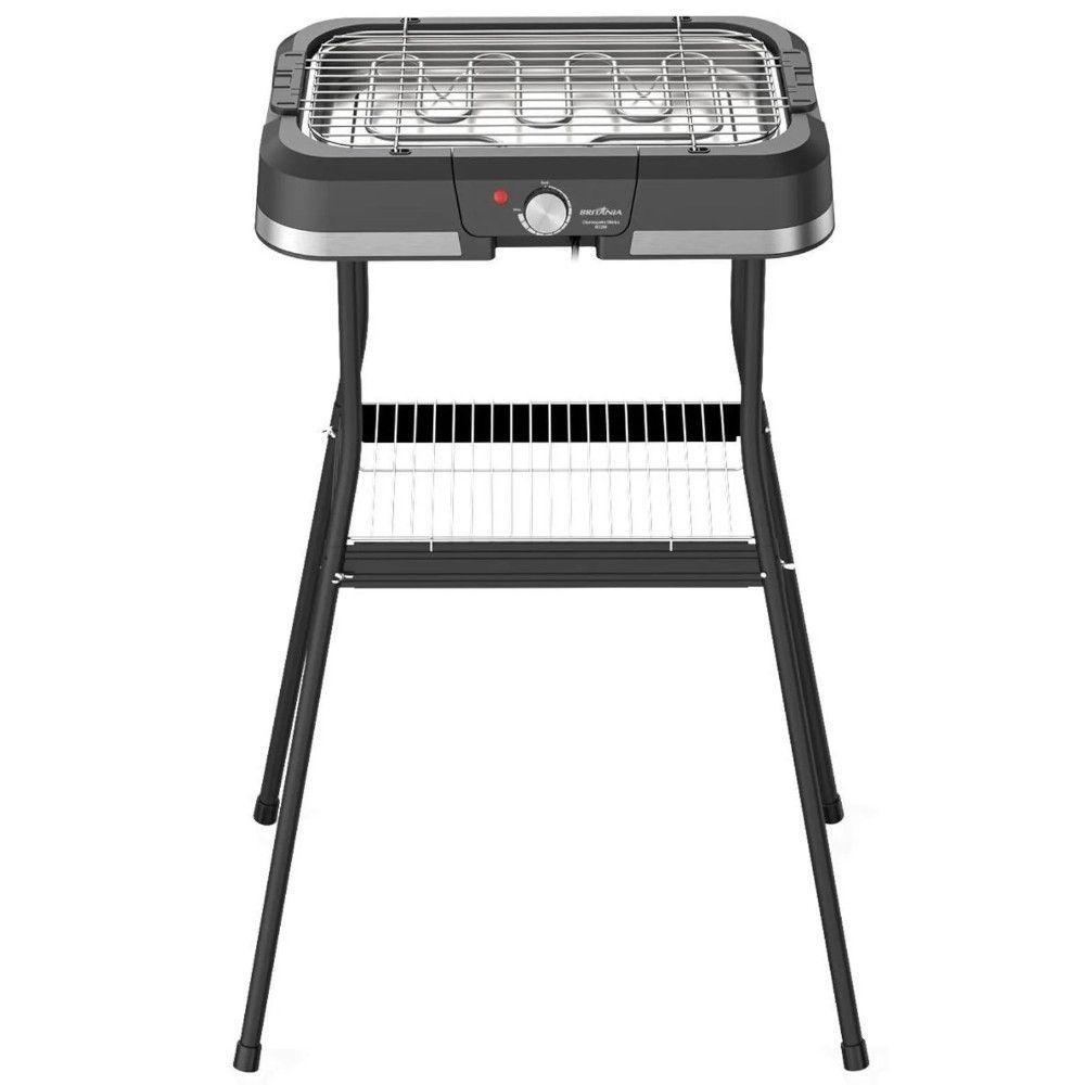 Churrasqueira Elétrica Britânia BCQ90 Com Suporte Churrasqueira Elétrica Britânia BCQ90 Com Suporte