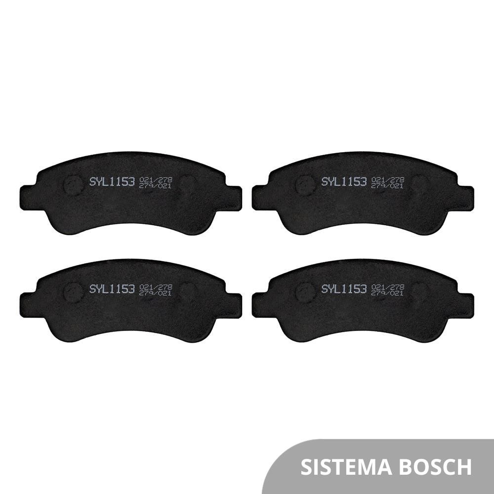 Pastilha Freio Dianteiro C4 2008 a 2015 Syl 1153 Pastilha Freio Dianteiro C4 2008 a 2015 Syl 1153