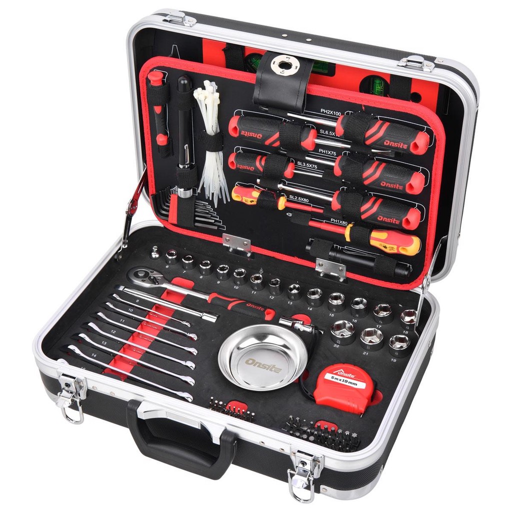 Jogo Kit De Ferramentas Com Maleta Rígida 111 Peças (780111) – Onsite Jogo Kit De Ferramentas Com Maleta Rígida 111 Peças (780111) – Onsite