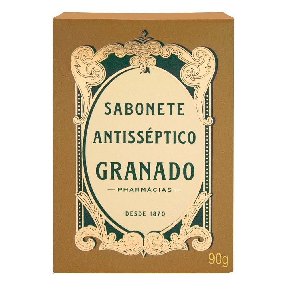 Sabonete Granado Antisséptico Tradicional 90g Embalagem com 12 Unidades Sabonete Granado Antisséptico Tradicional 90g Embalagem com 12 Unidades