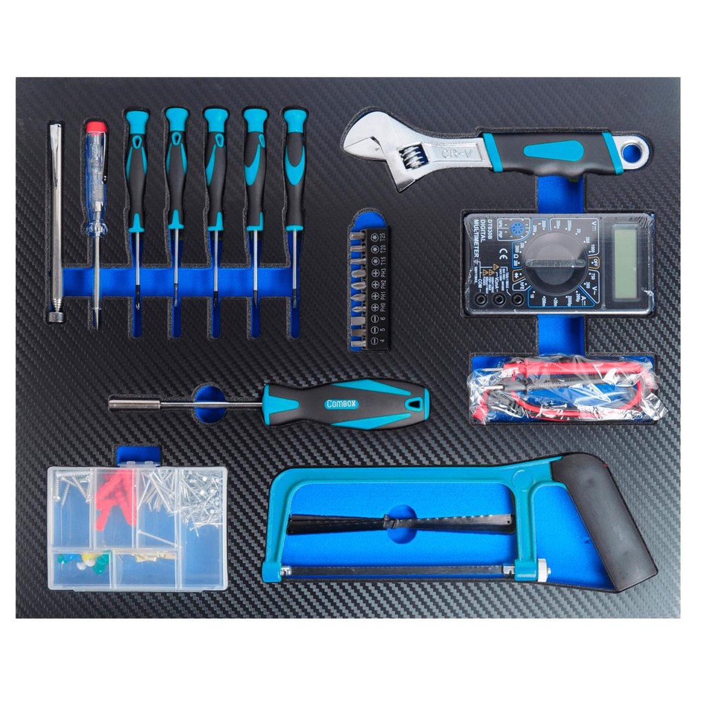 Kit de Ferramentas Manuais com 299 Peças G19565AC GAMMA Kit de Ferramentas Manuais com 299 Peças G19565AC GAMMA